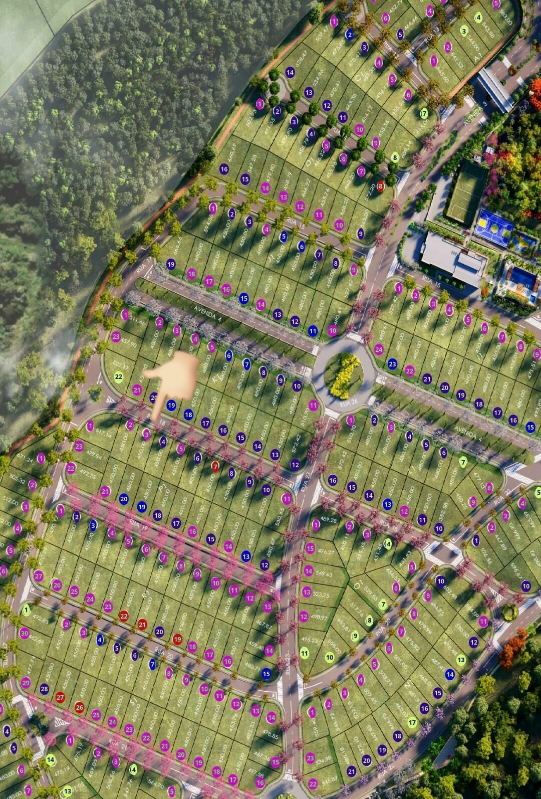 Imagem do imóvel Lote belíssimo 450 m² Le Jardin Q-P 2 Ville Sainte Anne . Oportunidade
